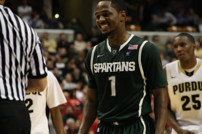 Kalin Lucas gets another shot to play some college ball this Friday. Photo courtesy of Mark Boomgaard.